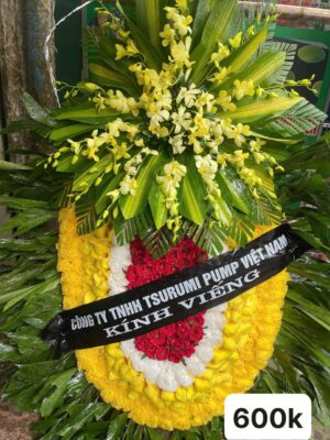 vòng hoa nhà tang lễ số 5 trần thánh tông