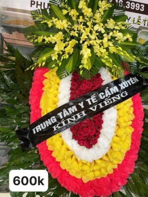 vòng hoa viếng tang lễ quốc gia