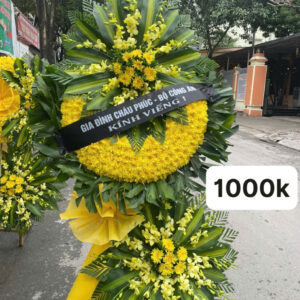 đặt vòng hoa tang lễ quận hà đông