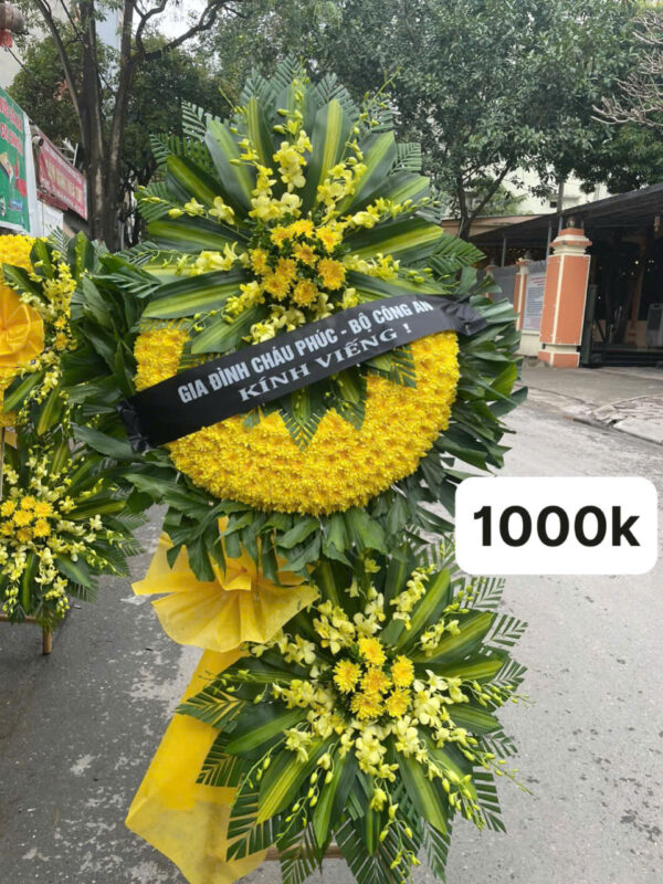 đặt vòng hoa tang lễ quận hà đông